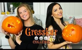 Gresskar challenge med Rebecca / stina.blogg.no