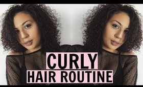 How To: My Curly Hair Routine // Kayla Lashae