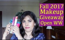 Fall Makeup Giveaway 2017 Open Worldwide