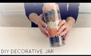 ASMR DIY DECORATIVE JAR Crinkling/Tapping/Whispering/Pouring