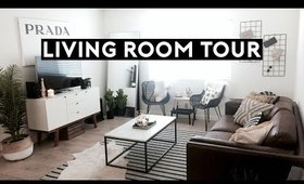 LIVING ROOM TOUR | Los Angeles Apartment Tour 2017