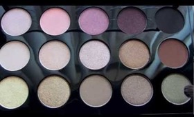 MAC 2014 Warm/Neutral Palette - 1st Impressions & Live Swatch Review