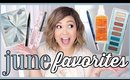 June Favorites // Planner, Makeup, Skincare & Fashion