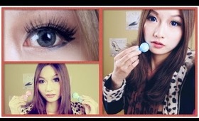 NEO Cosmo Grey & EOS Barbie Doll Blue Circle Lenses Review & Giveaway - Lensevillage.com