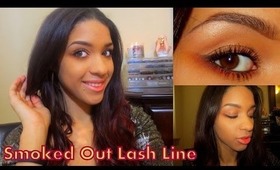 Smoked Out Bottom Lash Line::