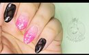 Sheer Black & Neon Glitter ✩ PinkFlyingCow