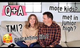 Q+A WITH MY HUSBAND! ANSWERING ALL YOUR QUESTIONS ABOUT OUR RELATIONSHIP | Kendra Atkins