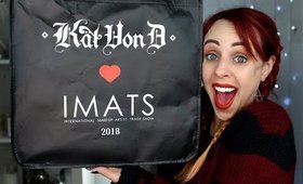 IMATS NYC 2018 Vlog & Massive Haul | GlitterFallout