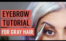 Eyebrow Tutorial for Gray Hair