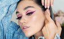 Euphoria makeup tutorial. Purple Lines