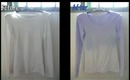 DIY! Do it yourself. How I ombre dipdye my tshirt using a spray bottle!