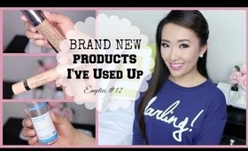 BRAND NEW PRODUCTS I'VE USED UP ♡ NEW BACKGROUND ♡ Empties #12 ♡ hollyannaeree