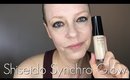 Shiseido Synchro Skin Glow Foundation on dry mature skin!