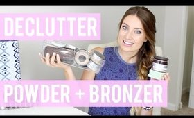 Powder/Bronzer Collection + Declutter | Kendra Atkins