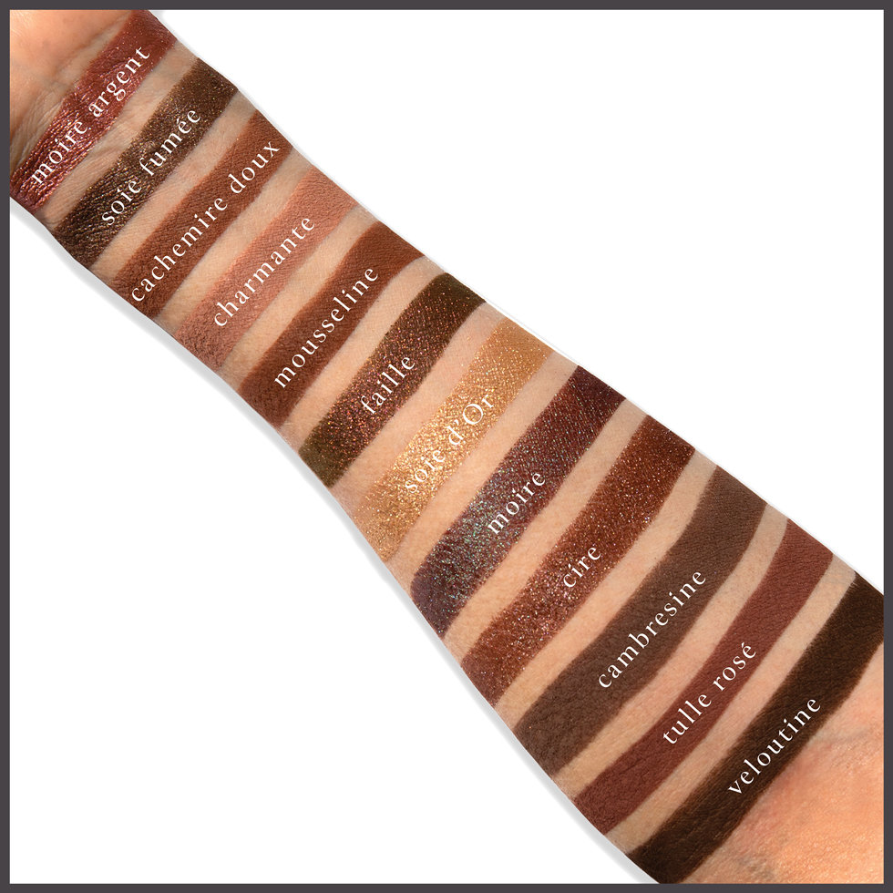 Viseart Cashmerie Charmeuse Light Swatches