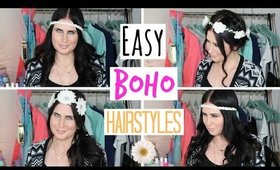 3 Easy Boho Hairstyles