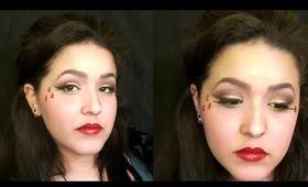 Hunger Games District 1 Inspired Makeup Tutorial