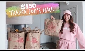 $150 TRADER JOE'S HAUL + MEAL IDEAS *HEALTHY AF*