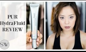 PUR cosmetics HydraFluid foundation review + demo