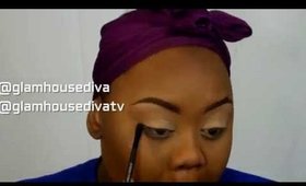 1-minute makeup video-GlamHouseDiva