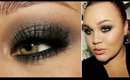 Black Metal Eye Makeup | Glittery and Grungy