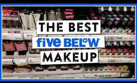 BEST MAKEUP FINDS AT FIVE BELOW (COME SHOP WITH ME!)