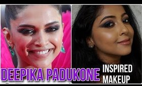 DEEPIKA PADUKONE SMOKEY PURPLE EYES Inspired MAKEUP LOOK | Tutorial | Stacey Castanha