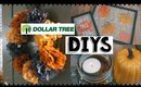 DIY FALL DOLLAR TREE DECOR! 3 FALL DIY DECOR IDEAS! EASY & INEXPENSIVE!