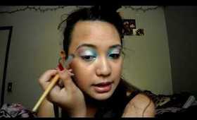 Blue and Pink Look