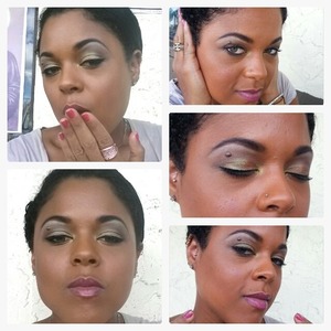 Make-up look by @genastylez