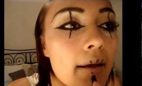Harlequin Clown Makeup