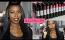 Mac Lipstick Swatches|FALL