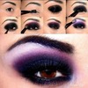  purple smokey eye 💜