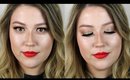 Glowing Gold Glitter Makeup Tutorial | How To Do Makeup For Special Events