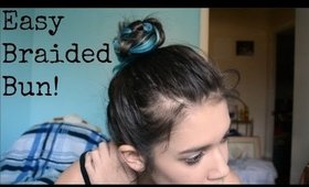 Easy Braided Bun! #12MAS