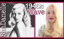 {Hairstyles} 40s Wave Peekaboo Veronica Lake Retro Hairstyle | SimDanelleStyle