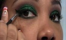 green glitter gyal