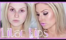 Makeup Chit Chat GRWM! ♡ Lilac Lips & Giorgio Armani Eyes To Kill Eyeshadow
