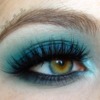 Matte Teal Smokey Eye