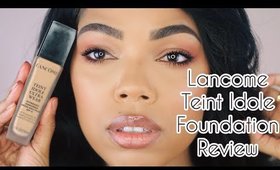 LANCOME TEINT IDOLE ULTRA WEAR FOUNDATION REVIEW