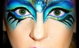 NYX Face Award Entry - Masquerade Makeup Peacock