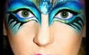 NYX Face Award Entry - Masquerade Makeup Peacock