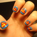 Superman Nails