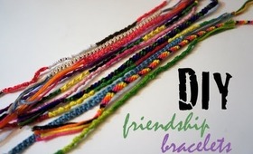 Style File - DIY Friendship Bracelets - 3 Easy Designs