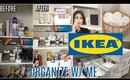 IKEA ORGANIZE With Me: IKEA ORGANIZATION