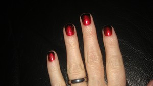 Gradient/Sponge
OPI Deutsch you want me baby?
China Glaze Liquid Leather