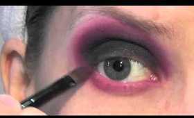Pink and Purple Valentine's Day Makeup with Violet Noir Lashes