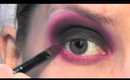 Pink and Purple Valentine's Day Makeup with Violet Noir Lashes
