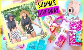 Paris & Roxy Summer Giveaway | INTERNATIONAL