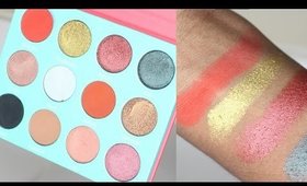 Juvia's Place Saharan Palette Swatches + Review on Dark Skin
